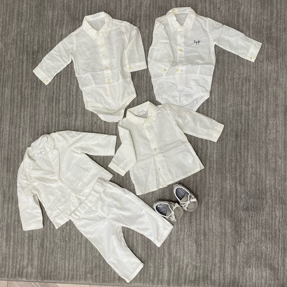 White velvet suite